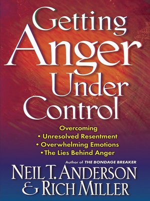 cover image of Getting Anger Under Control